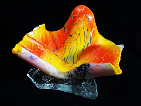 155-2 Coral Reef - Sculptural Bowl